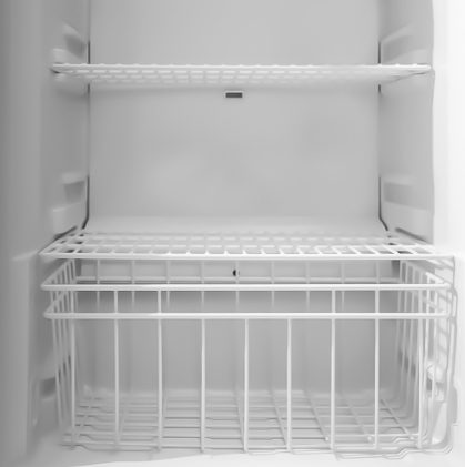 Eugene - upright freezer can be converted into a refrigerator, single door, 380 liters, 13.3 cubic feet, right door, stainless steel - UUFK380R