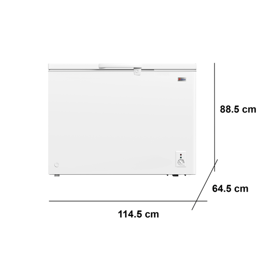 Teco Best Horizontal Freezer 299 liters 10.6 cubic feet - convertible to refrigerator - white - BCF-300L