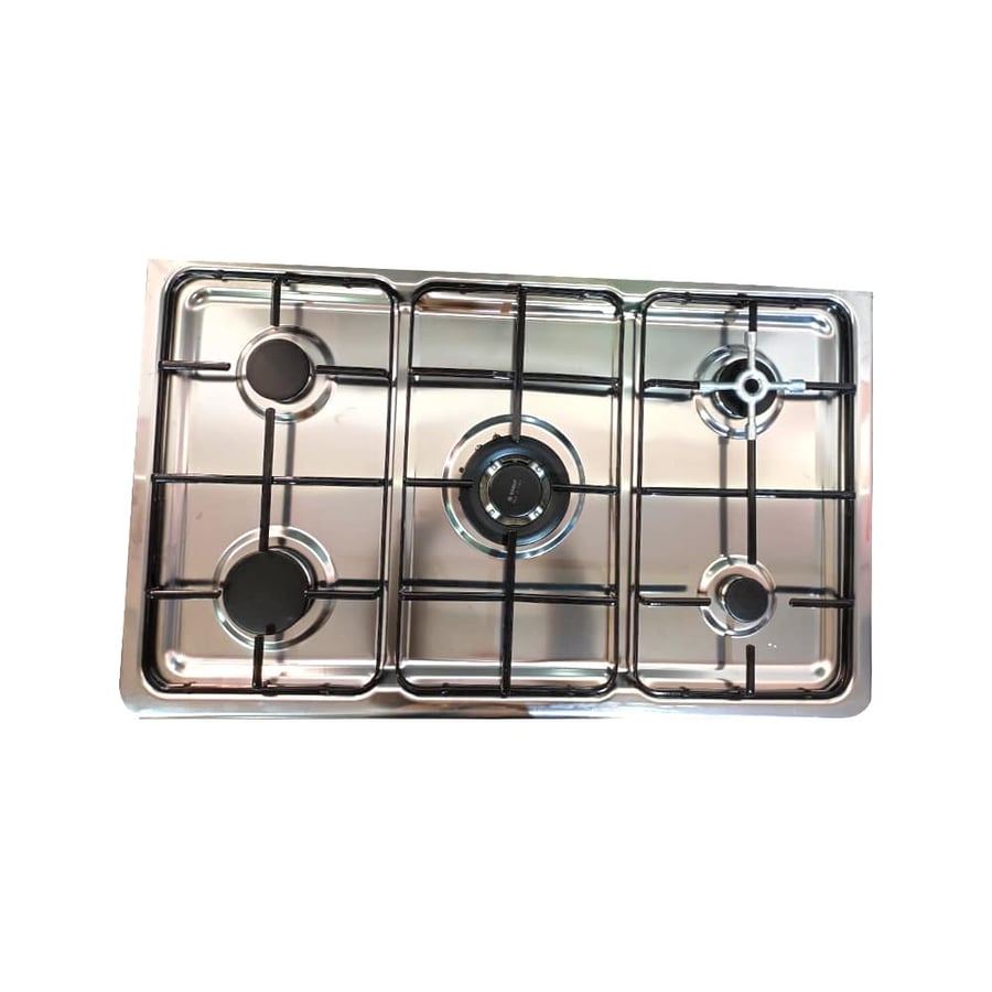 Stove oven 5 burners Sabaf Italian made Egyptian 90×60 – Steel C-6090S3V
