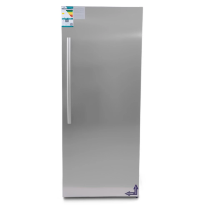 Eugene - upright freezer can be converted into a refrigerator, single door, 380 liters, 13.3 cubic feet, right door, stainless steel - UUFK380R