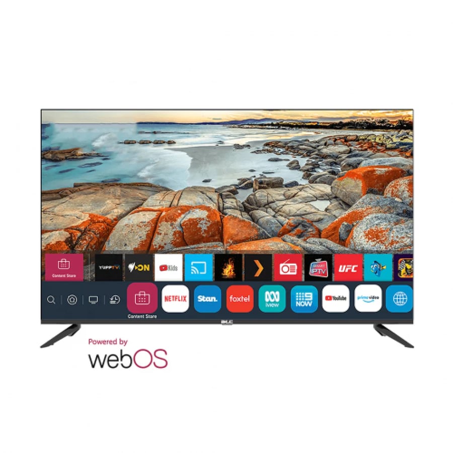 KMC KMC Smart TV 75 inches – 4K UHD resolution × WebOS system × HDR support × Magic remote × Internal receiver × IPTV support × 3 HDMI 2.1 ports × Surround sound × Automatic system update × Perfect design for councils and halls – An integrated entertainme