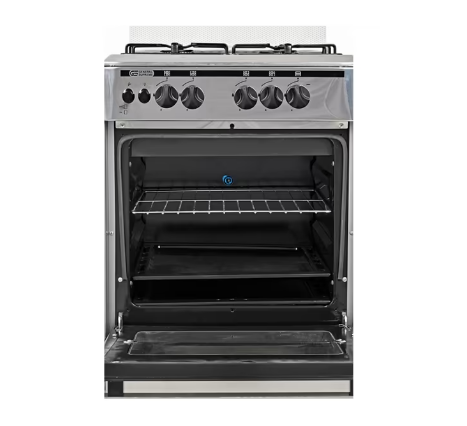 General Supreme gas oven, 4 burners, 55*55 cm, stainless steel, self-ignition, Egyptian, GS5555FNGS