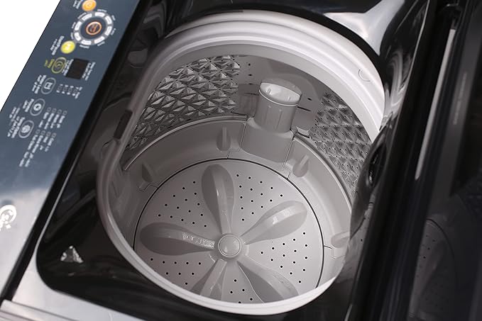 General Golden - Automatic top-loading washing machine with 7 kg capacity with washer and dryer set - GG7KTL8PN