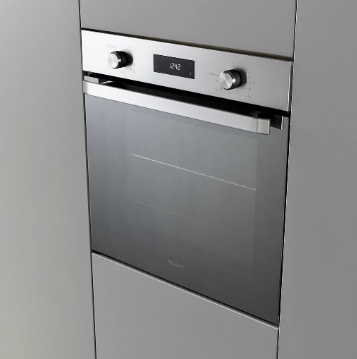 Alba Italian - Built-in Italian electric oven 60 cm 9 functions 74 liters - white LED digital clock with 24-hour clock - touch control - air distribution fan + cooling fan - AS AL 7 XLDM