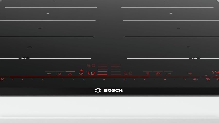 بوش – موقد كهربائي سيراميك سلسلة 8 اندكشن بلت إن 60 سم – 4 مناطق طهي – أسود – PXX675DV1E