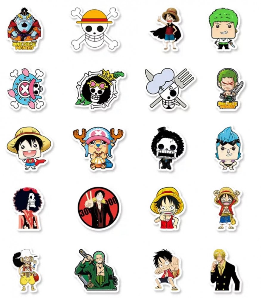 One Piece (10) Stickers