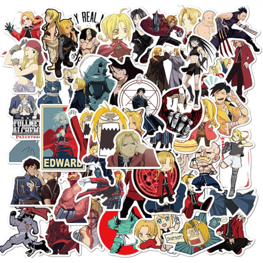 Fullmetal Alchemist (10) Stickers