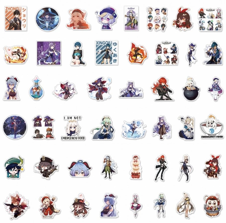 Genshin Impact (10) Stickers
