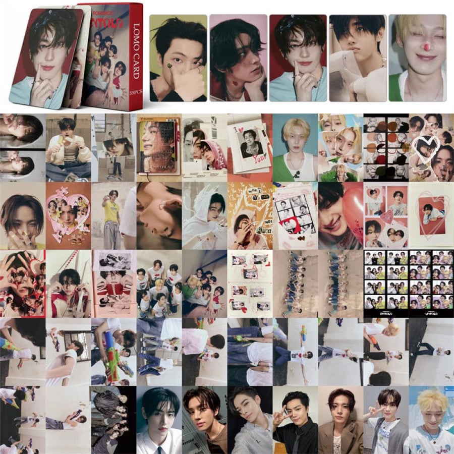 55 pieces photo card enhypen