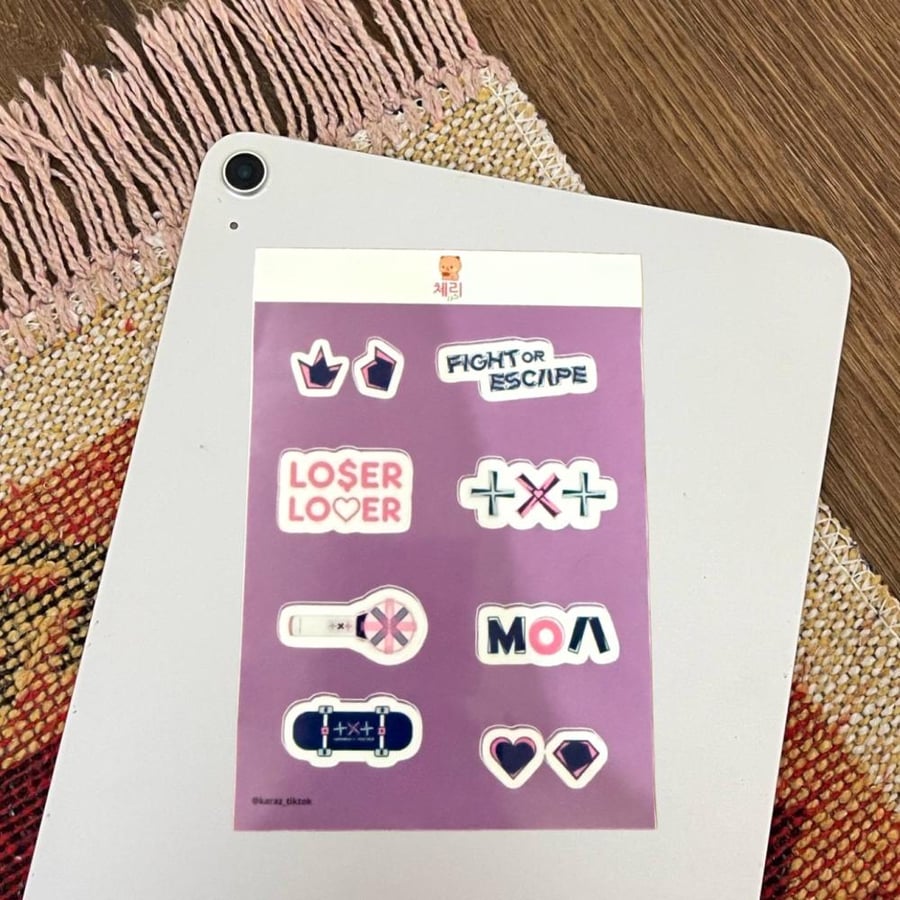 One-piece stickers