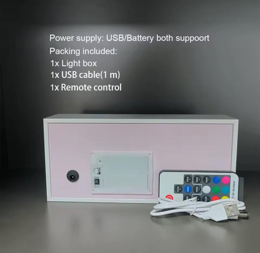 Night lighting with remote control