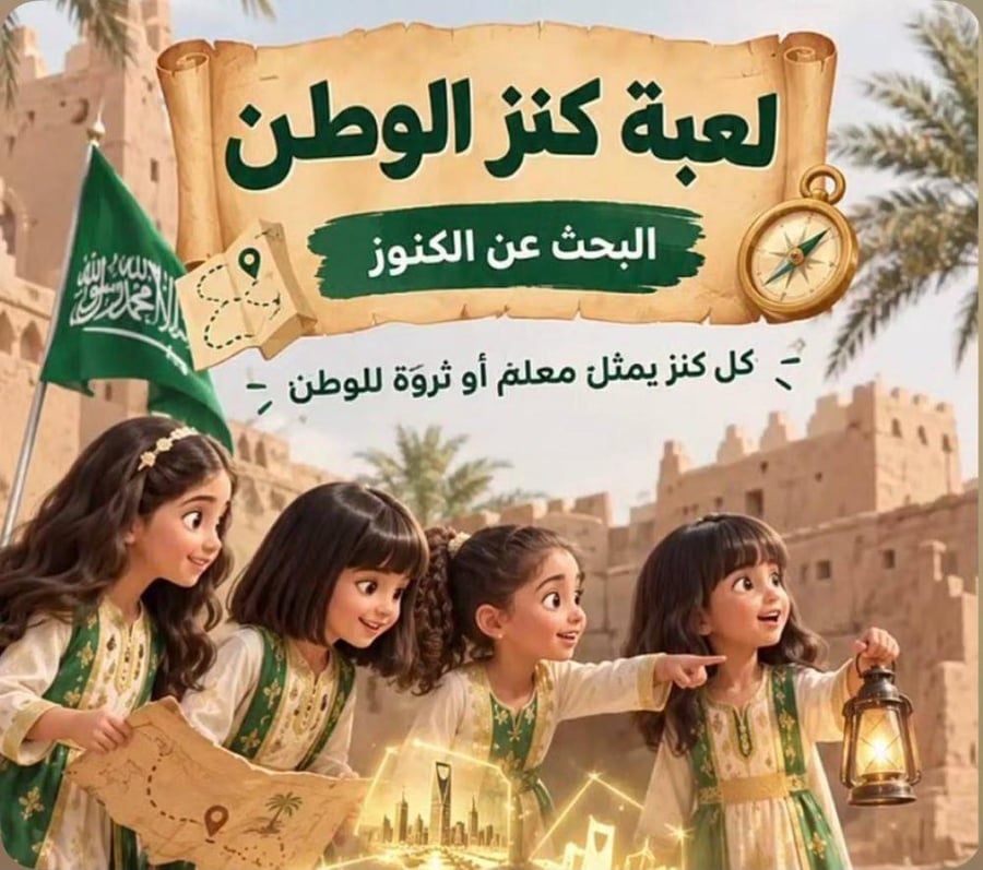 لعبة الكنز بوربوينت +فديو + أوراق عمل