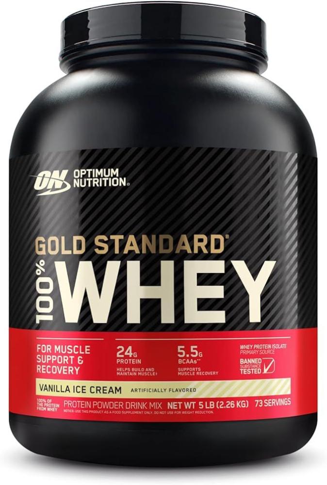 OPTIMUM NUTRITION GOLD STANDARD 100% WHEY أوبتيمم نيوترشن واي جولد ستاندرد
