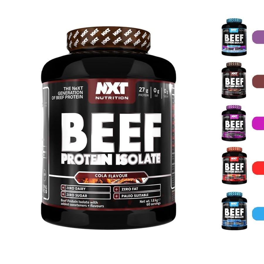 Nxt beef PROTEIN نكست بيف بروتين نكهات متعددة