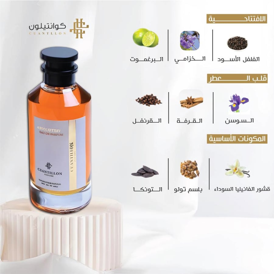 عطر ابسولتلي من كوانتيلون 200 مل ABSOLUTELY