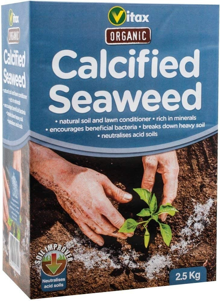 calcified seaweed-سماد الطحالب البحرية للتربة والعشب الطبيعي