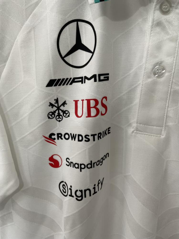 تيشيرت فورميلا MERCEDES POLO ابيض 2026