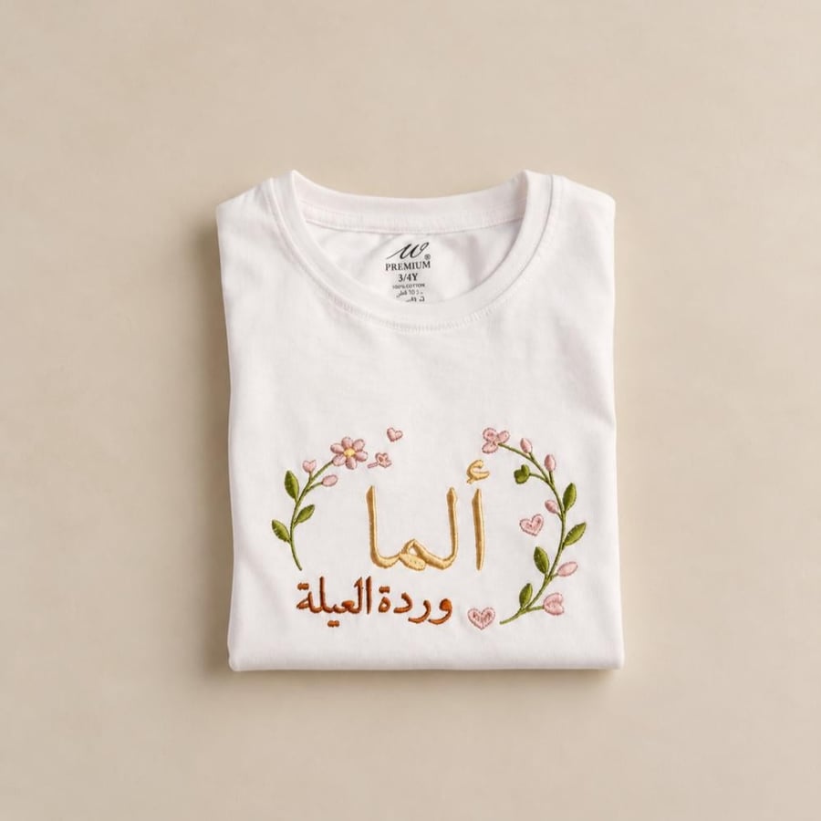 تيشيرت الوردة