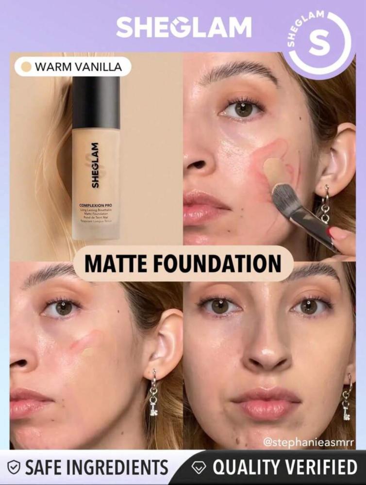 كريم أساس مات Warm Vanilla