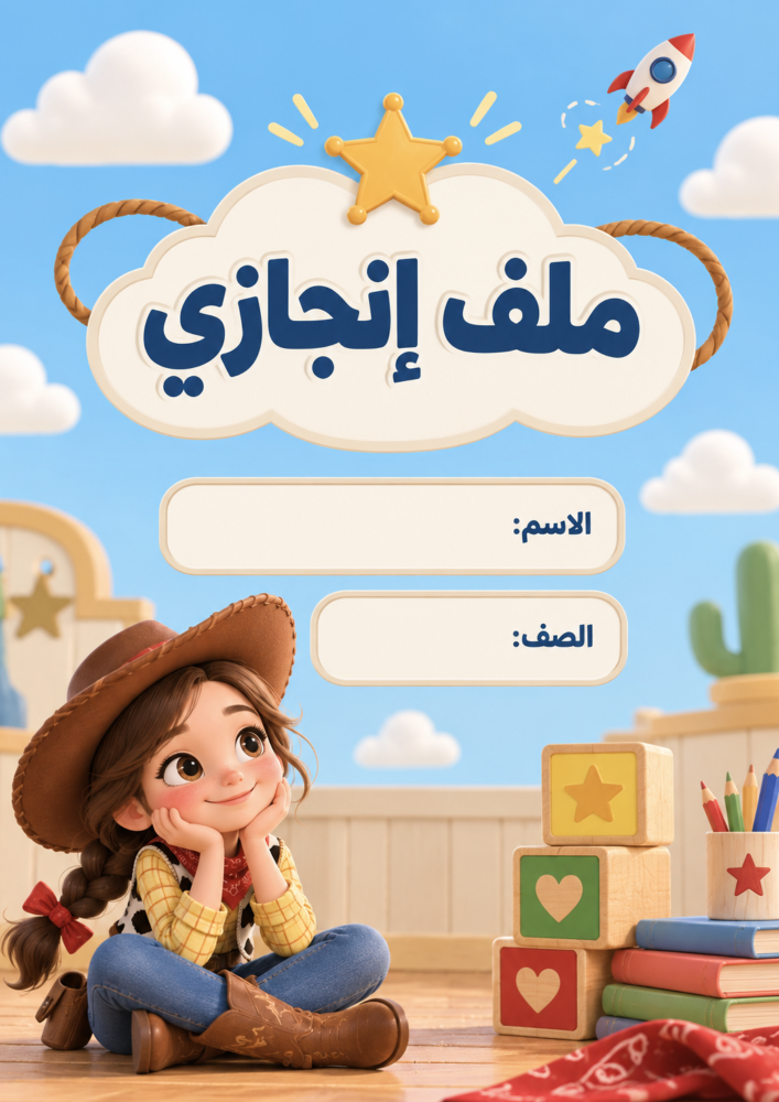 ملف انجاز جيسي - مستوحاة من Toy Story