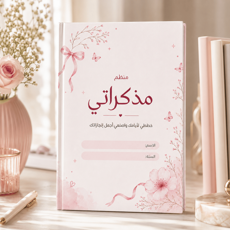 منظم مذكراتي-دفتر تنظيم يومي