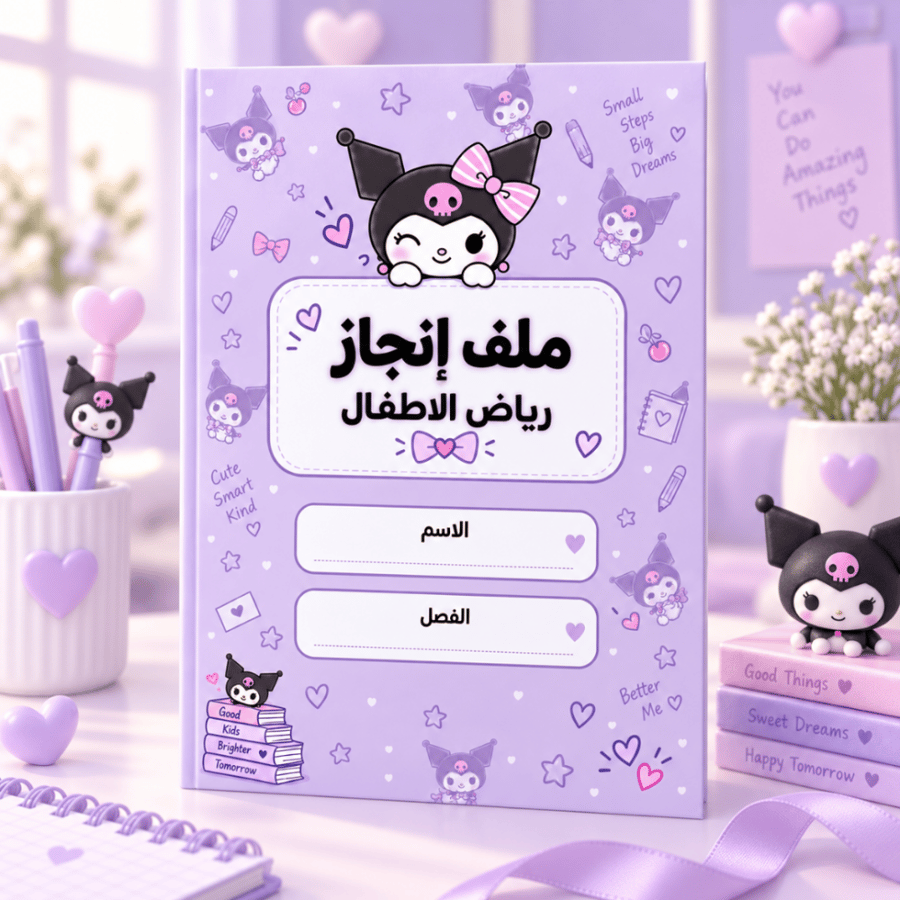 ملف إنجاز رياض الأطفال – كرومي