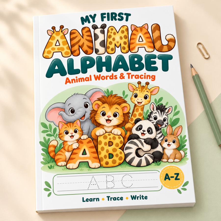 My First Animal Alphabet – A to Z