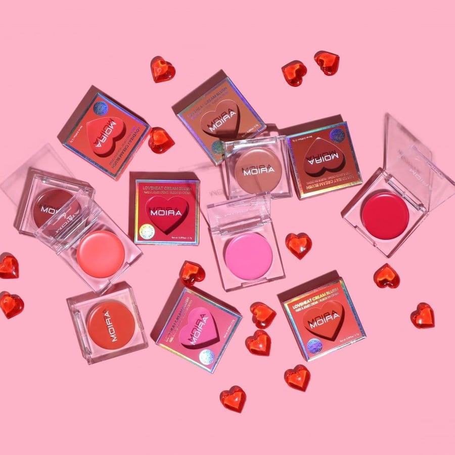 بلاشر كريمي مويرا loveheat cream blush