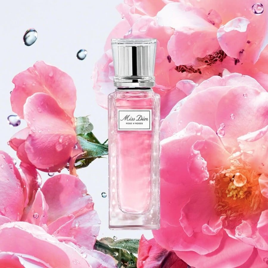 عطر ميس ديور روز إن روزز رولر بيرل رول لمنطقة النبض20مل