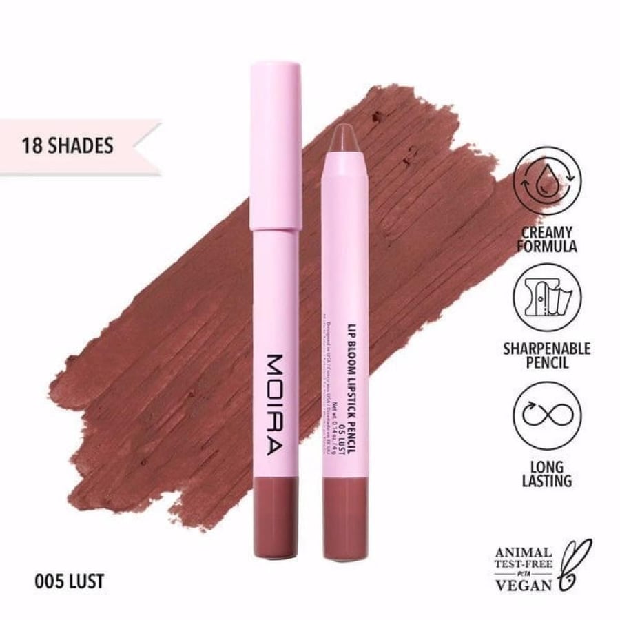 روج قلم مويرا lip bloom lipstick pencil