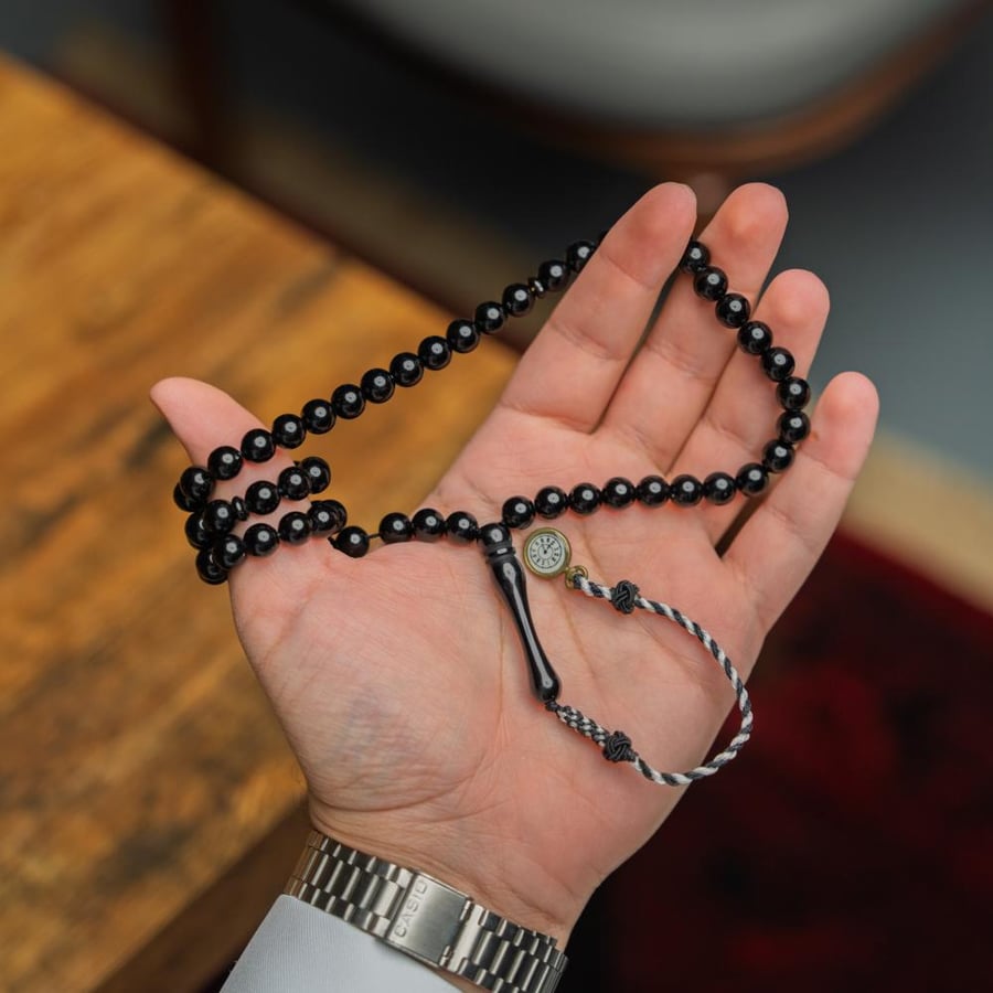 سبحة بكلايت كركوشة الساعة نواعم ( 8 ملي )