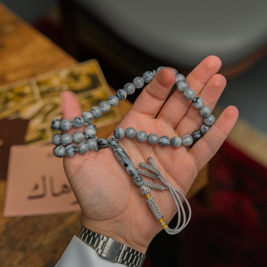 سبحة بكلايت كركوشة حياكة يدوية