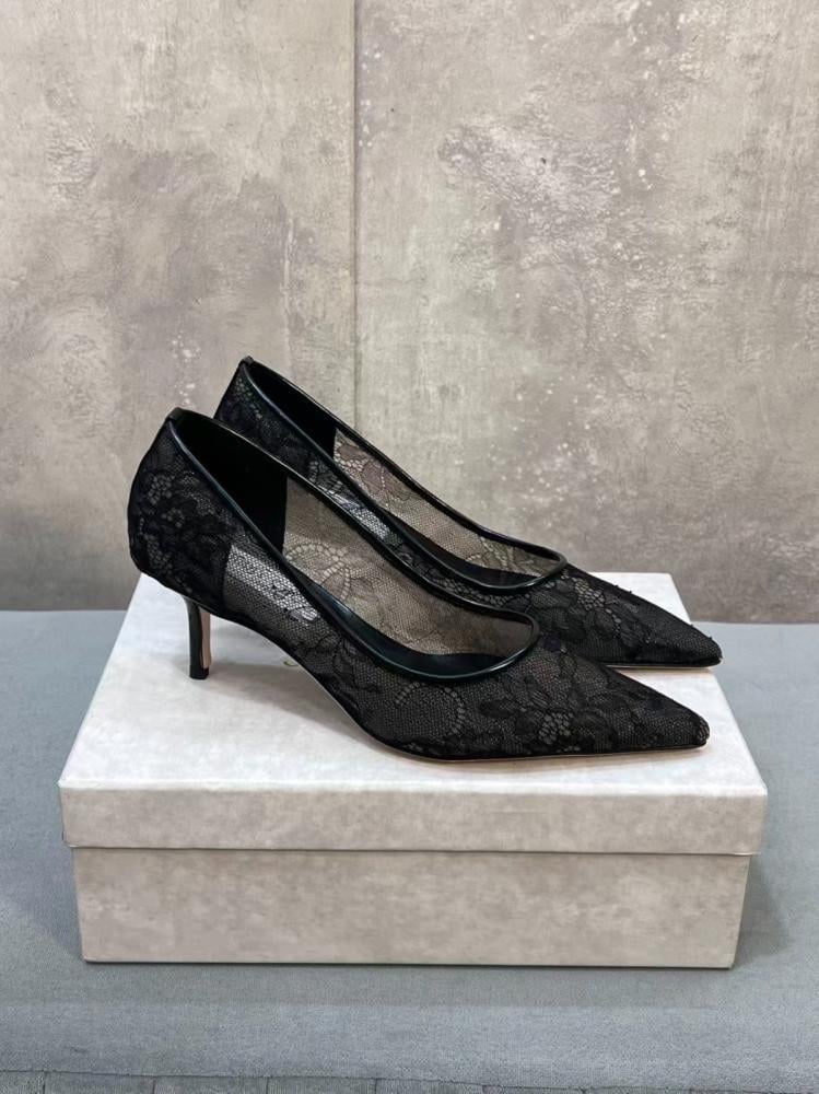 Jimmy choo romy 85 lace pumps
