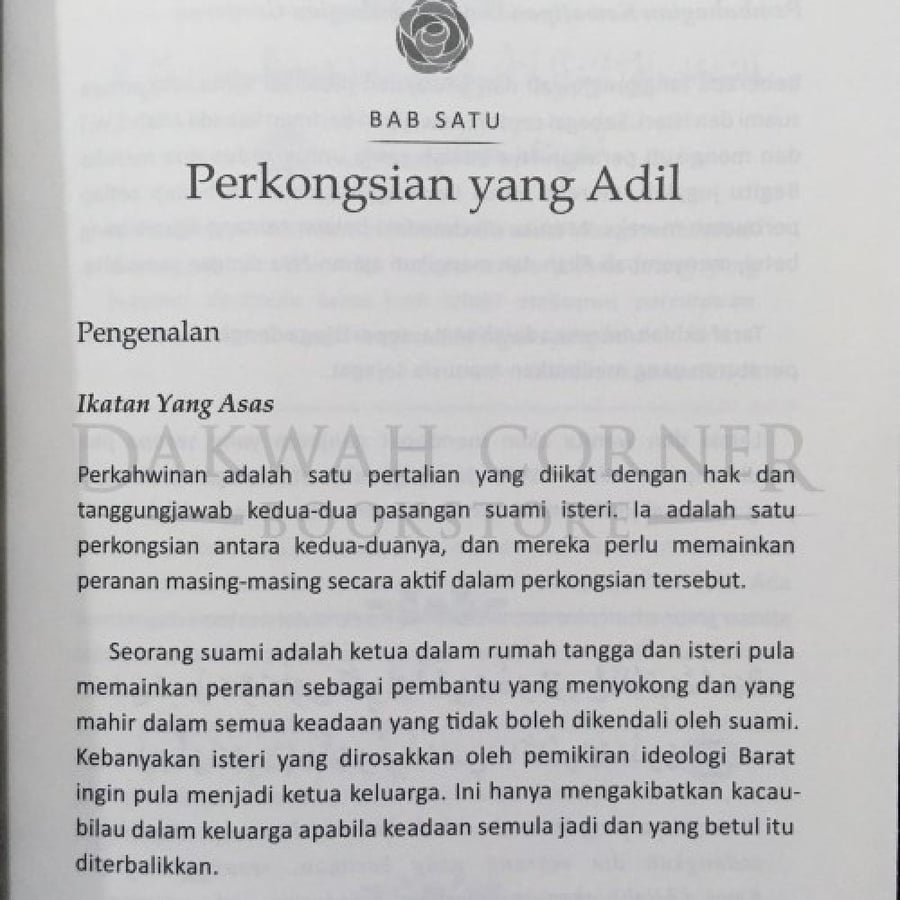 Keutuhan Rumahtangga Bahagia