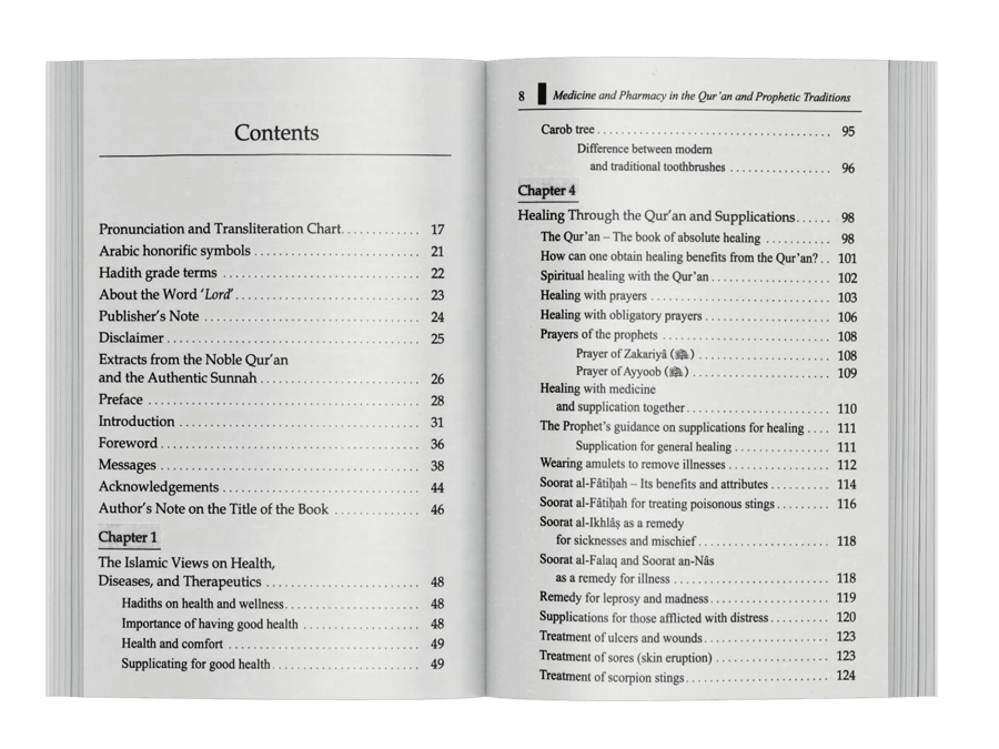 Medicine And Pharmacy: In The Quran and Prophetic Traditions