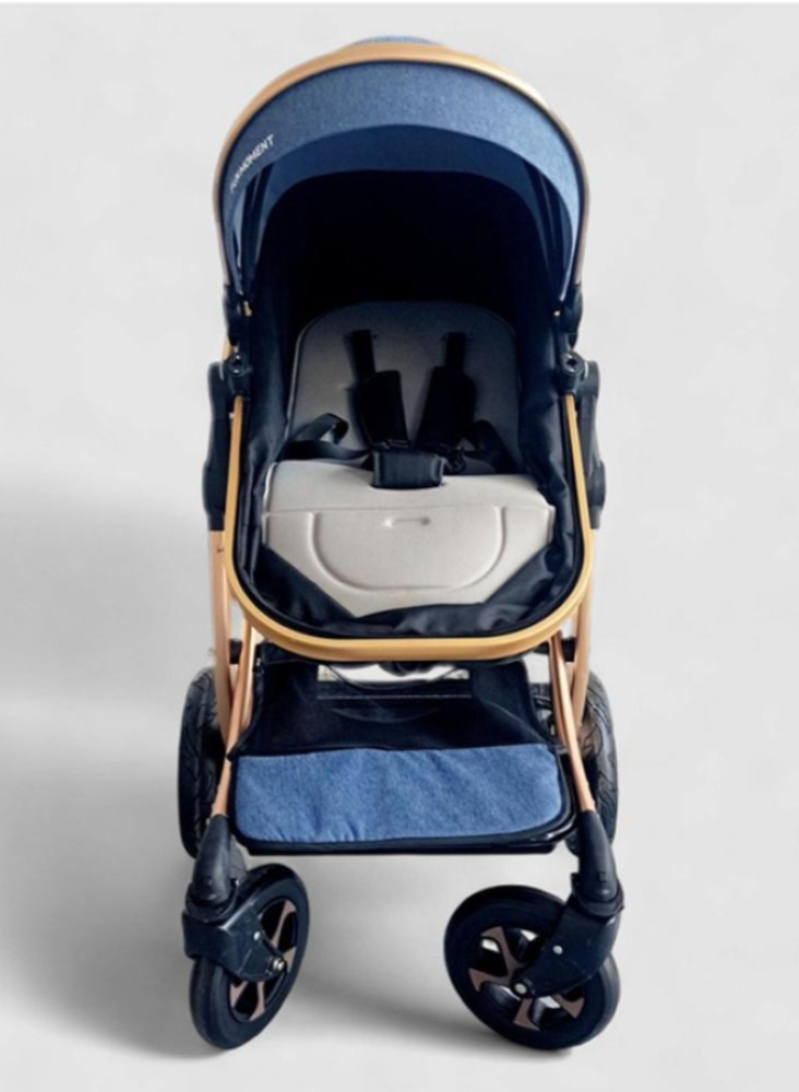 Foldable baby stroller