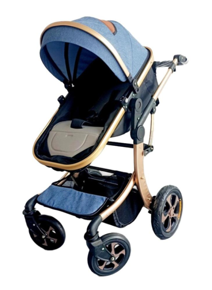 Foldable baby stroller