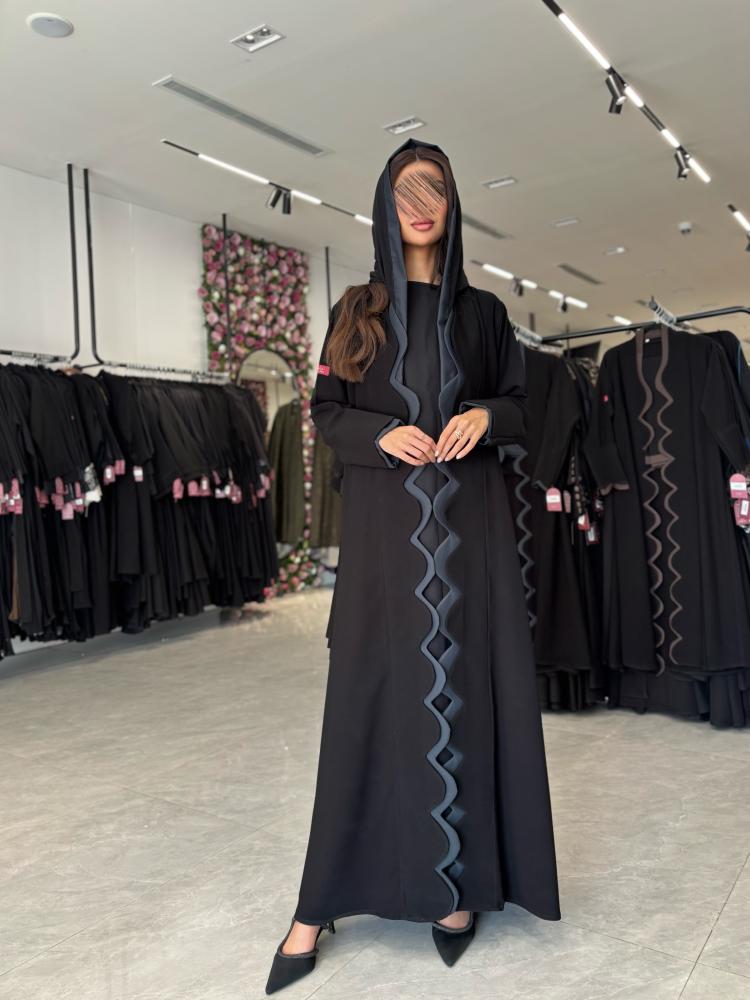 عباية D542 - رصاصي