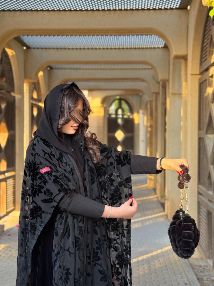 عباية D615-اسود