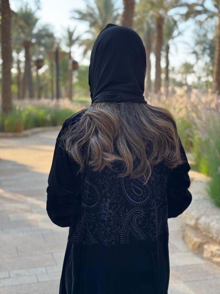 عباية D176 - موف