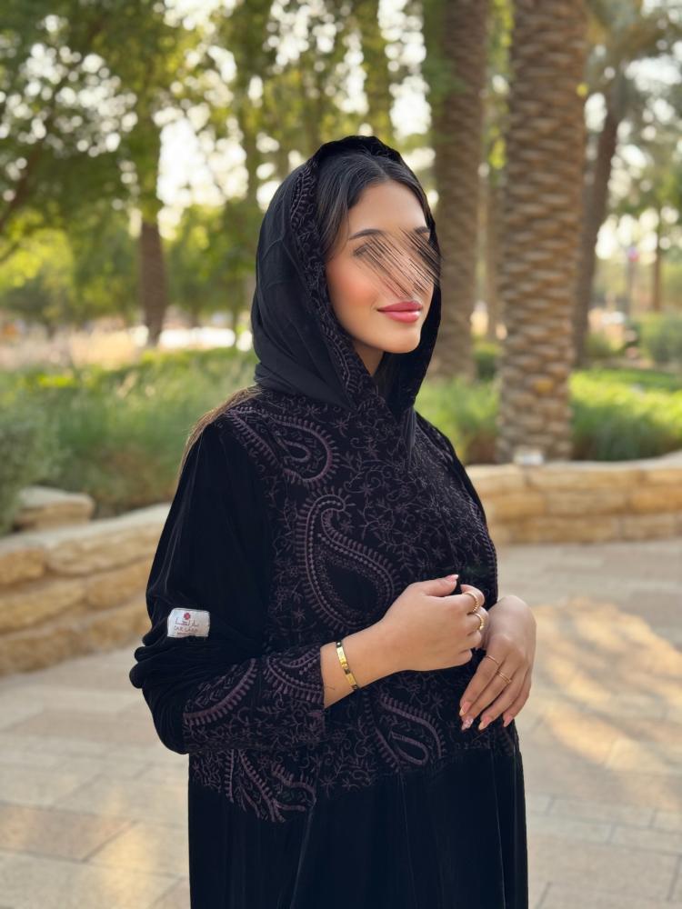 عباية D176 - موف