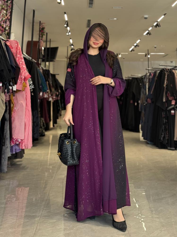 عباية D527 - موف