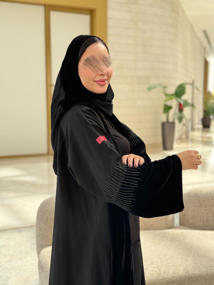 عباية D108 - اسود