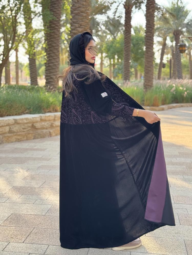 عباية D176 - موف