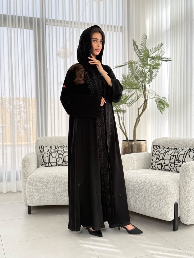 عباية D468- اسود