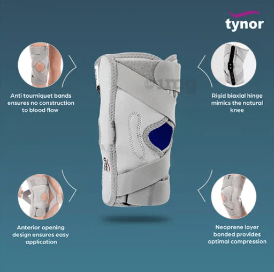 Knee support (neoprene) model TYNOR J-08