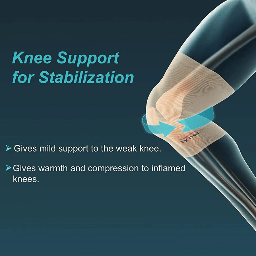 Knee brace 2 pieces model TYNOR D-04