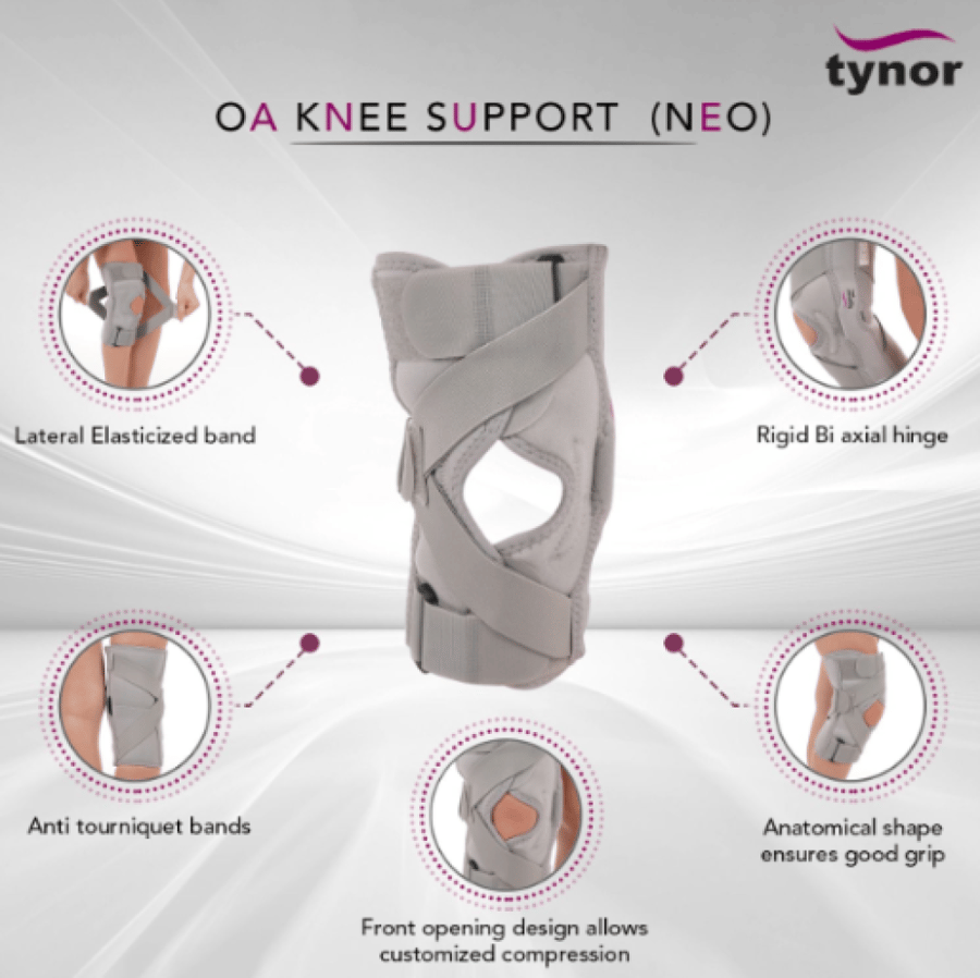 Knee support (neoprene) model TYNOR J-08