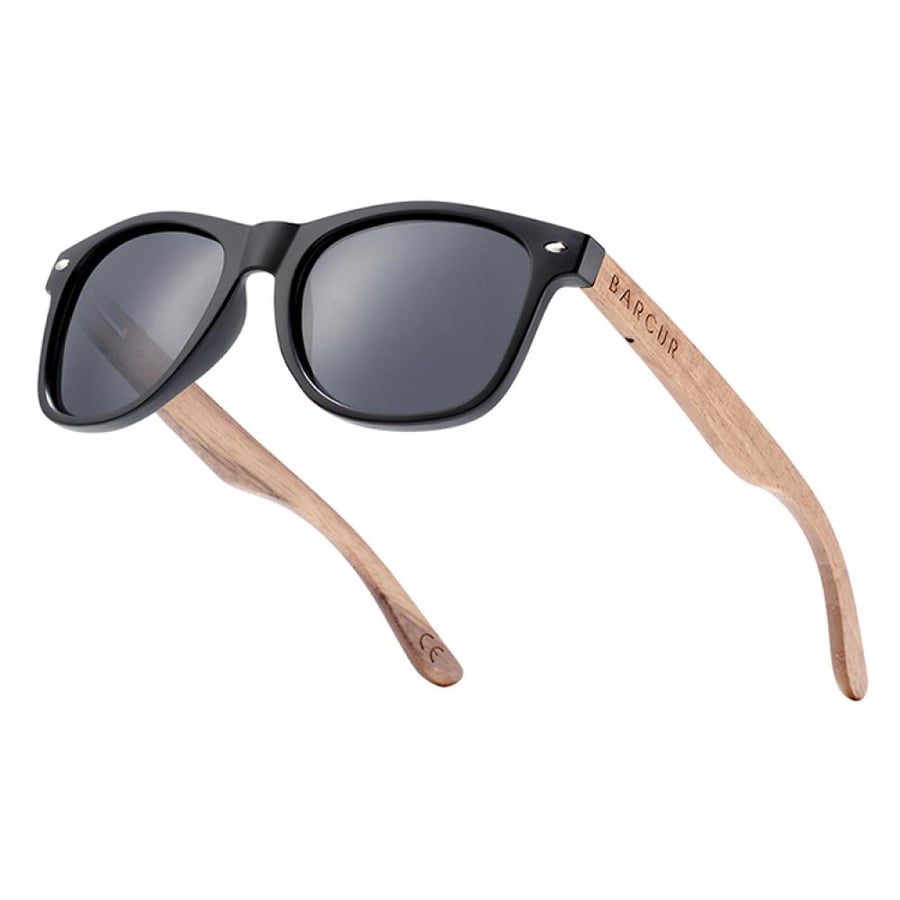 Sunglasses from Barbour with wooden frame resistant to ultraviolet rays with UV400 standard