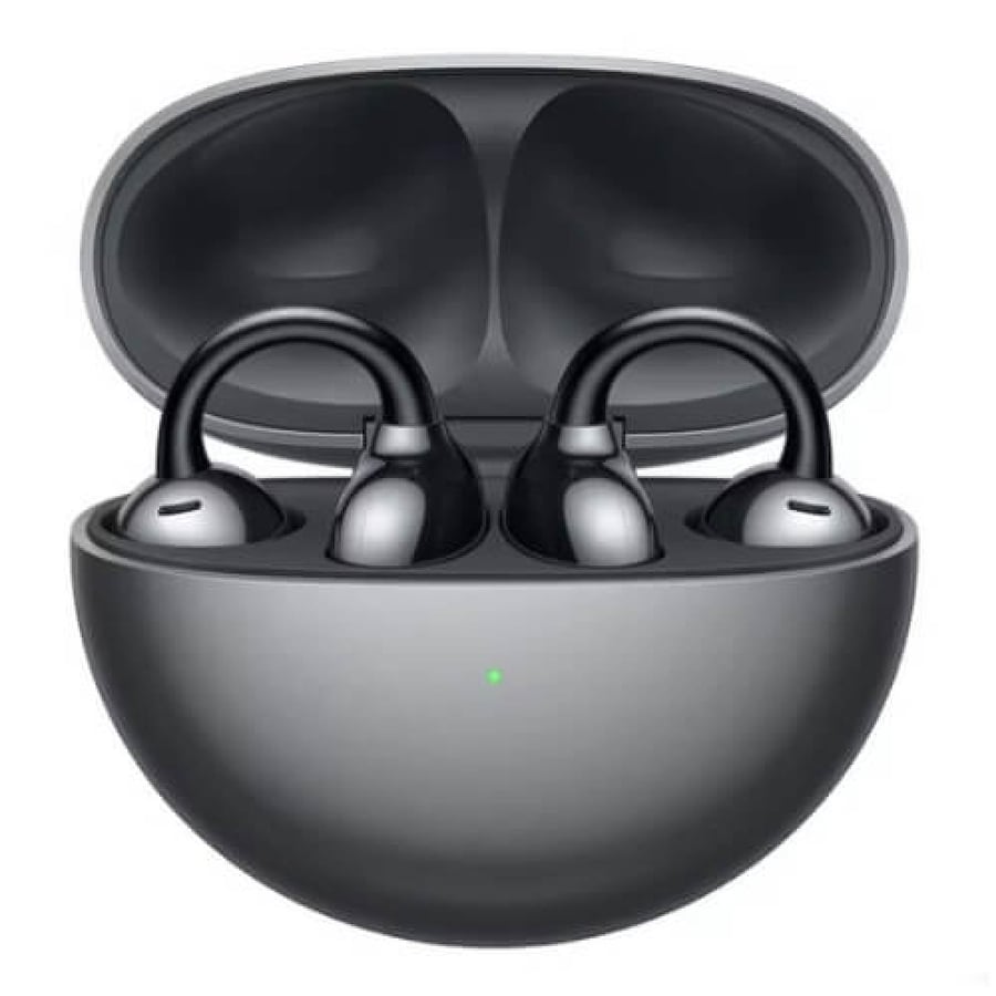 HUAWEI FreeClip wireless earbuds | open ear design and lightweight comfort (36 hours) black color